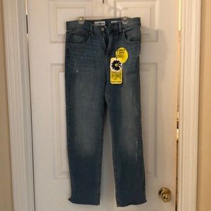 Ladies Crop Vintage Jeans